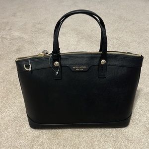 Henri Bendel black tote bag